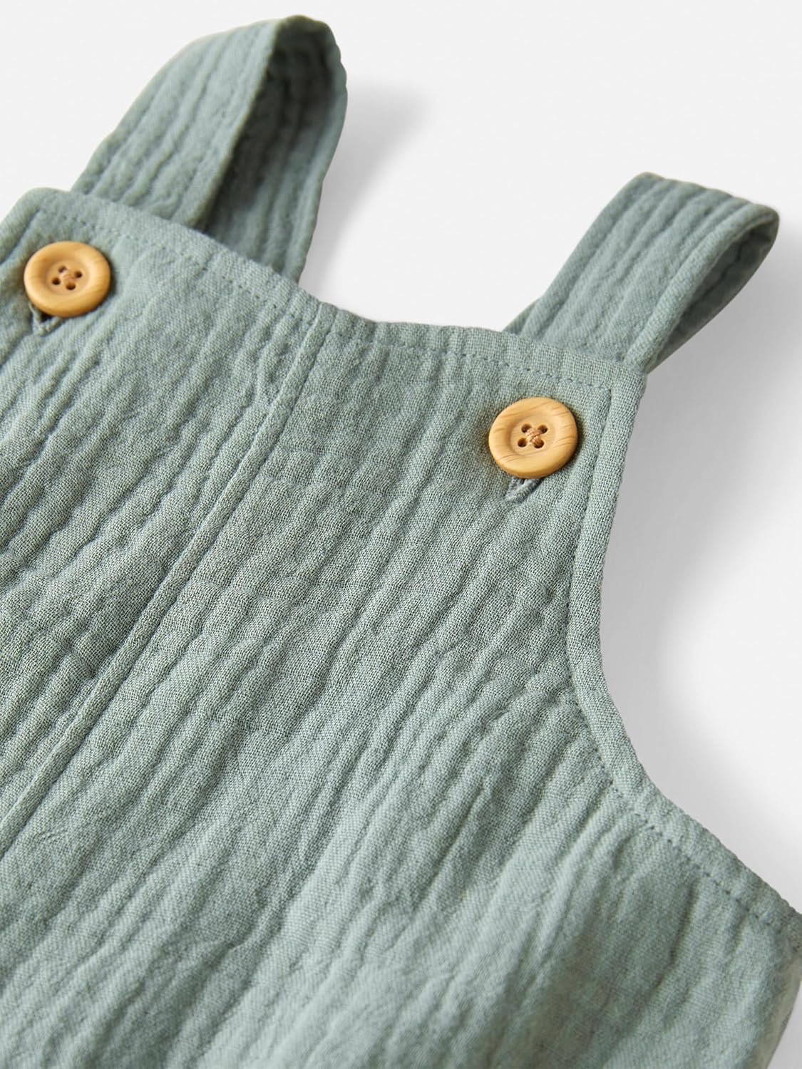 little planet by carter's Baby Organic Cotton Gauze Shortall - Image 3