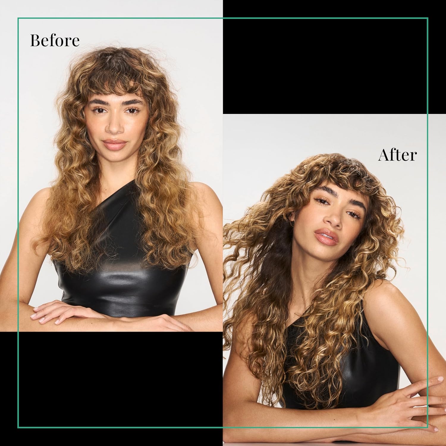 TRESemmé Air Dry Foam 1 ct Bouncy Curls Foam for Humidity Protection, with Peptide Blend, 7.5 fl oz - Image 6