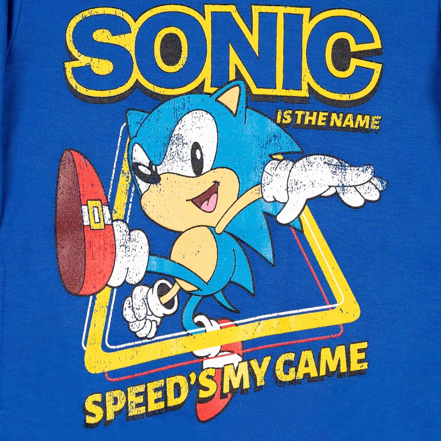 SEGA Sonic the Hedgehog Tails Knuckles Hoodie Toddler to Big Kid - Image 4