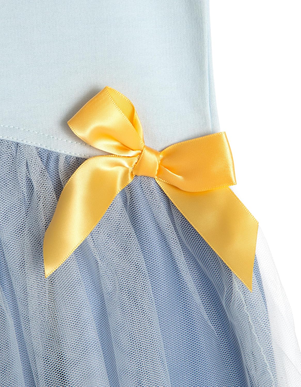 Disney Girls French Terry Tulle Dress Toddler to Big Kid Sizes (2T - 14-16) - Image 5
