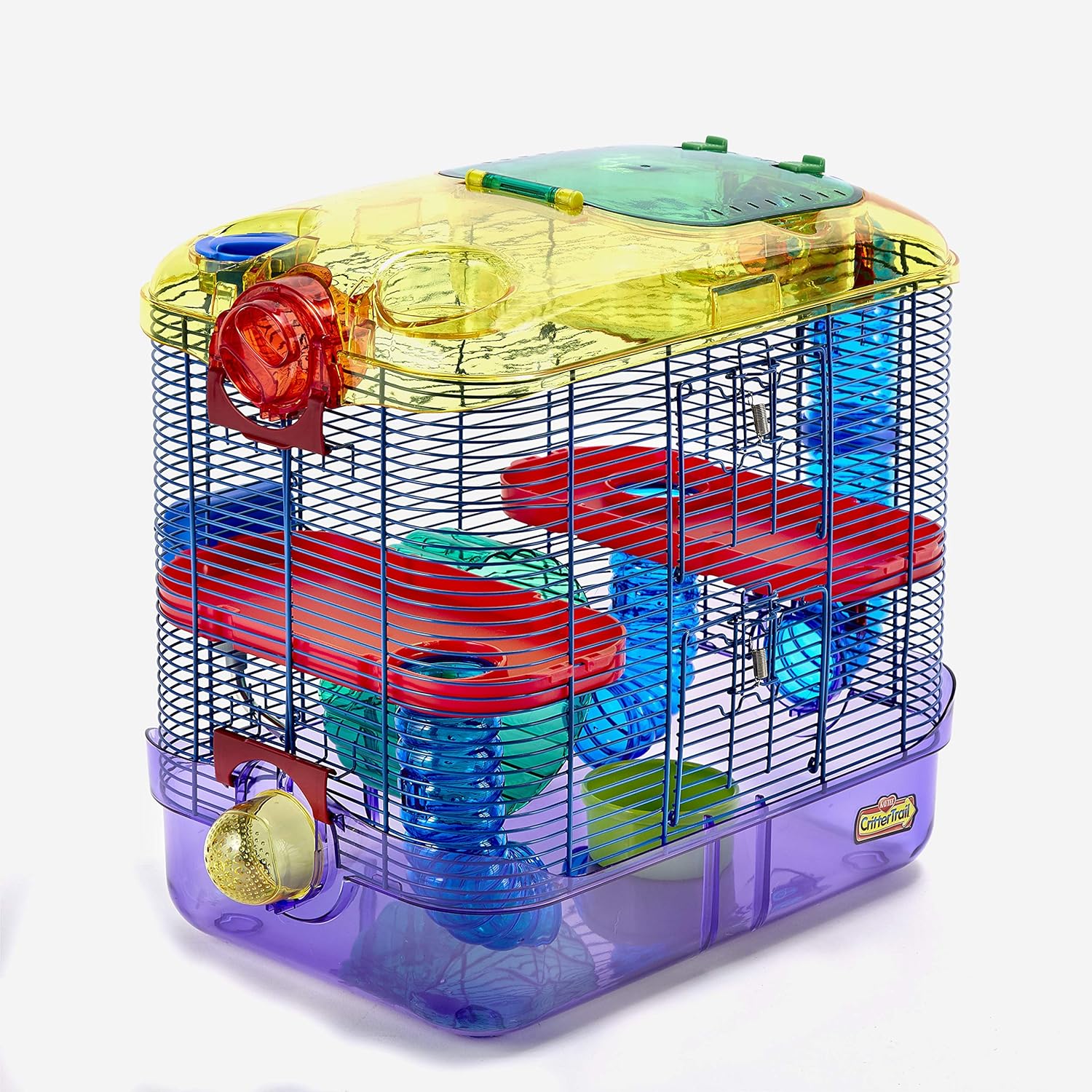 Kaytee CritterTrail Two Level Habitat for Pet Dwarf Hamsters, Gerbils or Mice - Image 3