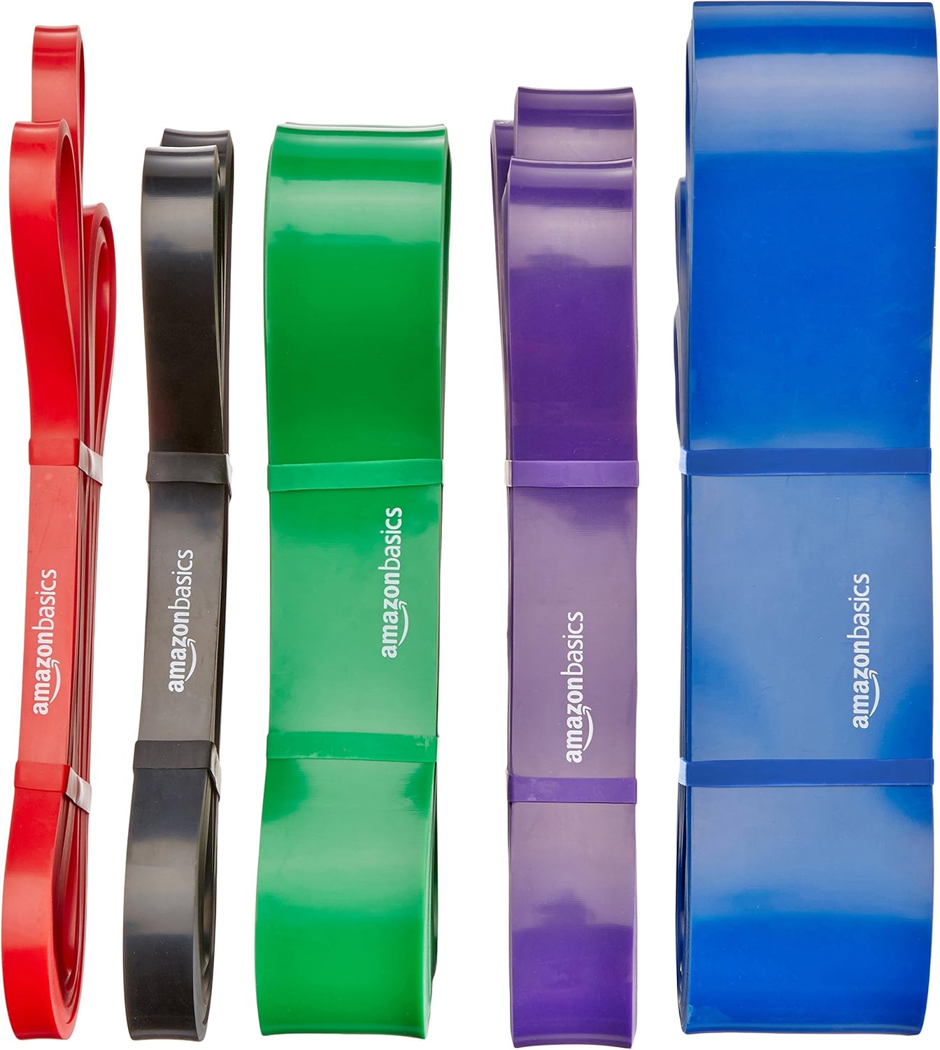 Amazon Basics Resistance Pull Up Band for Pull Up Assistance, Muscle Training, Body Stretching and Home Workouts, 1-3/4 Inches, 50 to 125 Pounds, Green - Image 8
