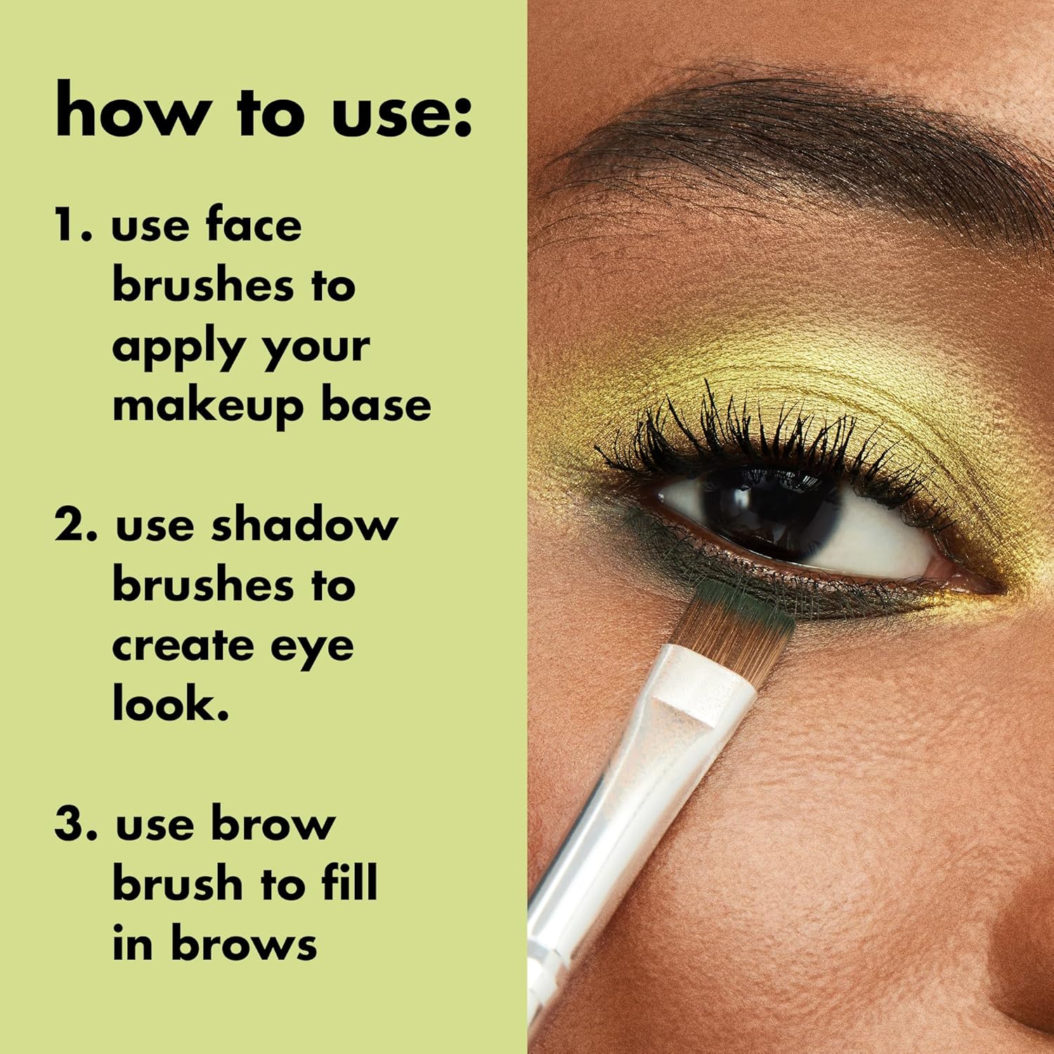 e.l.f. Professional Set of 12 Makeup Brushes, Pro-Worthy Makeup Brushes For A Flawless Full-Face Application, Vegan & Cruelty-Free - Image 3