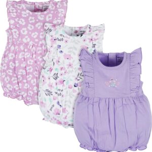 Onesies Brand Baby Girls’ 3-pack Romper