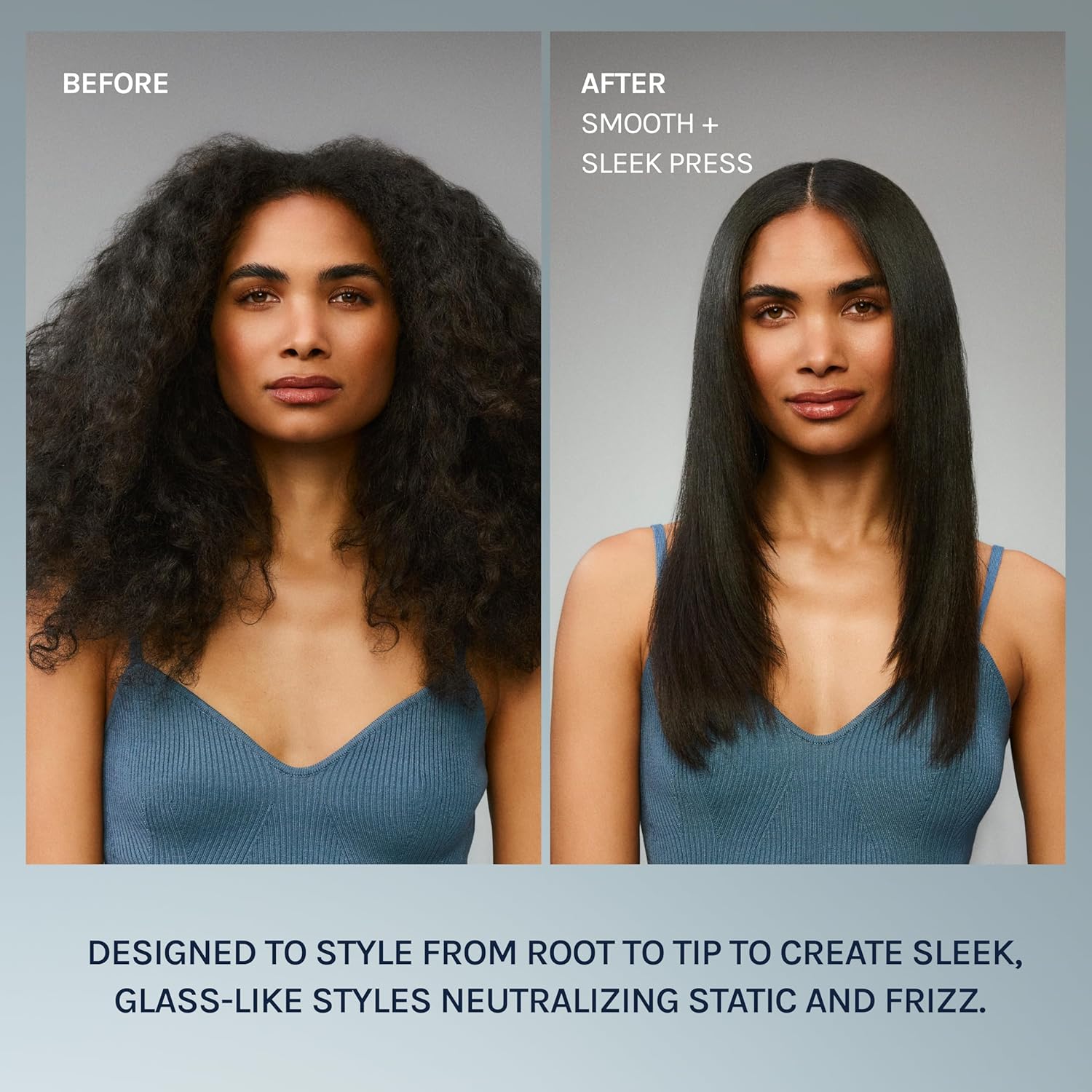 Bio Ionic 10X Styling Iron, Hair Straightener with 1" Sonic Vibrating Plates, Flat Iron with Ion Generating Mineral Complex, Versatile Styler for Wavy & Straight Hairstyles - Image 5