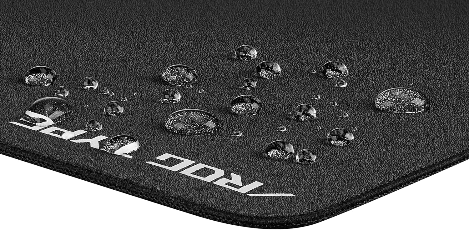 ASUS ROG Hone Ace XXL Gaming Mouse Pad – 35.4” x 15.7", (XXL Size), Extra-Cushioning, Table-Sized for Wide, Smooth Glide and Control, Water/Oil/Dust-Resistant, Extra-Soft Non-Slip Rubber Base - Black - Image 9