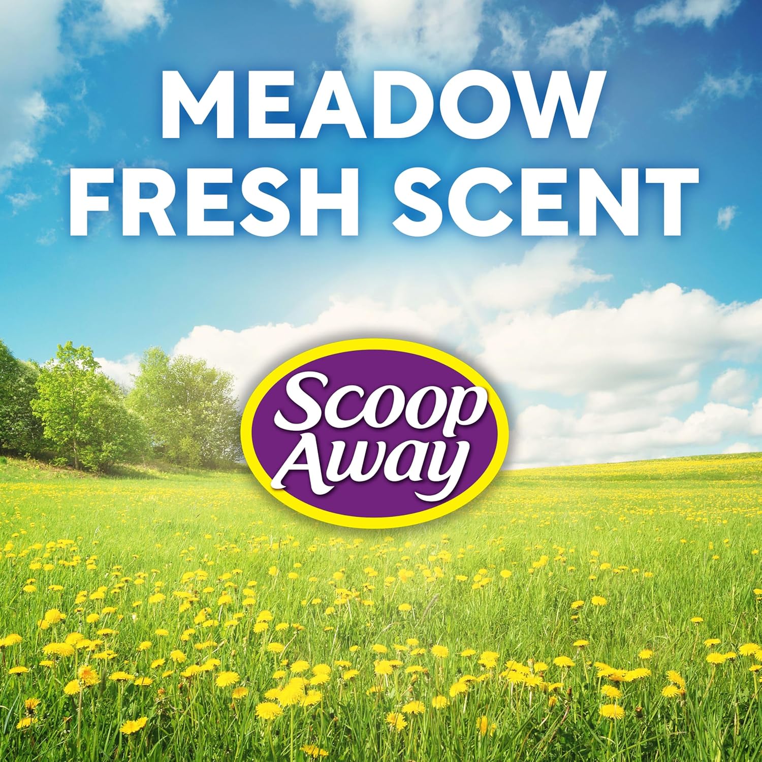Scoop Away Advanced Multi-Cat Clumping Cat Litter, Meadow Fresh Scent, Pack of 2, 18.5 Pounds (Package May Vary) - Image 9