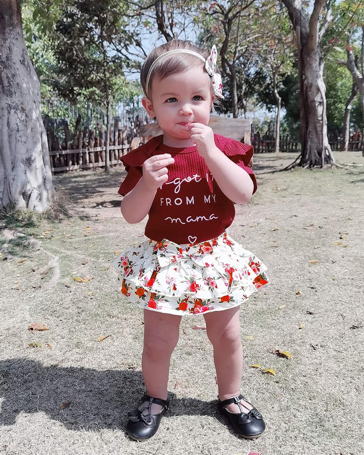Mioglrie Newborn Infant Baby Girl Clothes Romper Shorts Set Floral Summer Outfits Cute Baby Clothes Girl - Image 3
