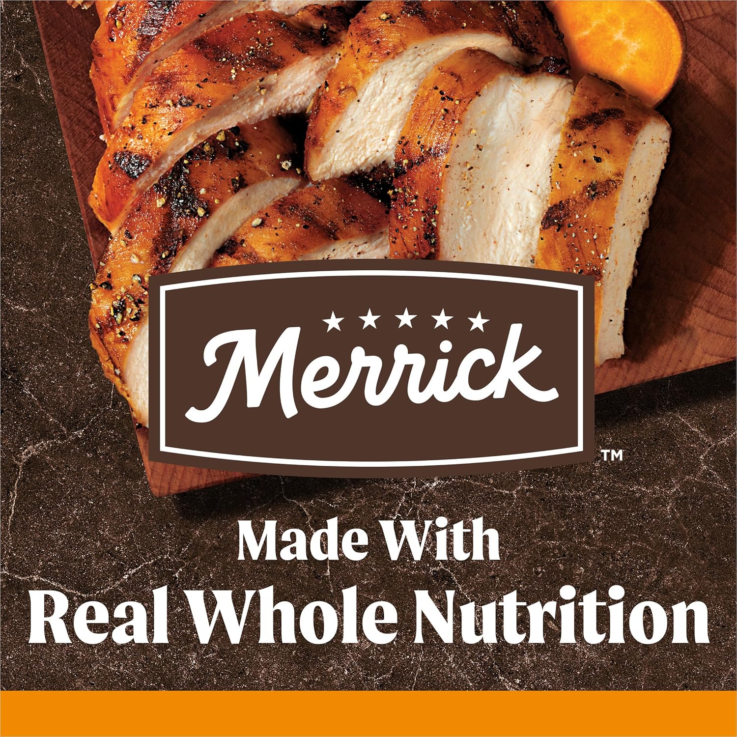 Merrick Premium Grain Free Dry Adult Dog Food, Wholesome And Natural Kibble With Real Chicken And Sweet Potato - 22.0 lb. Bag - Image 3