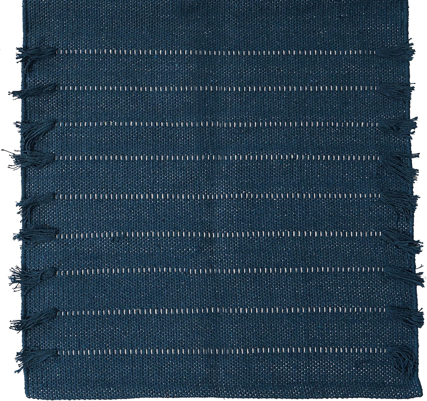 Indian Handmade 100% Organic Cotton Yoga Mat, Hand Woven Rug, Yoga Mat For Everyday Fitness at Home Comfortable Foldable Long Mat - Image 6