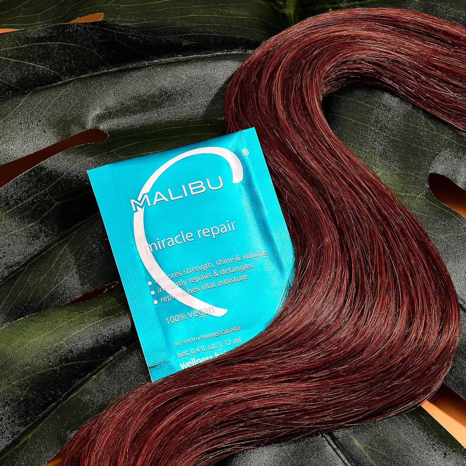 Malibu C Miracle Repair Hair Reconstructor - Nourishing Treatment for Weak, Damaged Strands - Flax Protein & Vitamin B5 for Moisture - Image 7