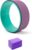DreamHigh Non Slip Durable TPE – Eco-Friendly Yoga Wheel with 2pcs Yoga Foam Blocks