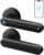 eufy Security Smart Lock FamiLock C32, Fingerprint Keyless Door Lock with Handle,Interior Doors, Built-in Wi-Fi (2.4 GHz Only), App Control, Auto Lock, 4 AA Batteries, Alexa/Google,Rekey Not Supported