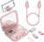 YANZIE USB-C Adapter Kit for iPhone 16/17 Pro, Google Pixel & Samsung Galaxy – USB-A to C, Micro-USB to Type-C, Short USB-C Cable, OTG, Mirror Case