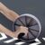 Ab Roller Wheel, Workout Equipment for Abdominal and Core Strength Training, Home Gym Fitness Equipment, Exercise Wheel for Men Women