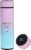 Smart Water Bottle Insulated Water Bottle Coffee Bottle Travel Coffee Mug Flasks for Hot and and Cold Drinks 16.9 oz/500ml (Gradient pink))