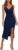WAYMAKER Women’s Sexy V Neck Spaghetti Strap Sleeveless Wrap Ruched Side Slit Bodycon Cocktail Party Wedding Guest Dress