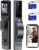 3D Face Recognition Door Lock with Lockbody, Video Smart Lock with Camera&Doorbell, Front Door Keyless Entry Lock, WiFi&Tuya APP Control/Fingerprint/IC Card/Password/Keys