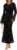 ZESICA Women’s Long Sleeve Floral Bodycon Dress 2026 Spring Fall Ruched Mesh Wedding Guest Cocktail Party Maxi Dresses