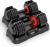 Adjustable Dumbbell Set of 2, 110lbs/50lbs Free Weights Dumbbell Set, 5-in-1/10-in-1 Quick-Lock Hand Weights, 25lbs/55lbs Pair with Anti-Slip Texture Handle, Weight Set For Home Gym Suit both Men and Women
