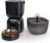 Automatic Cat Feeder and Water Dispenser FW1, Wire or Battery Cat Food Dispenser Timer Pet Feeder – Locking Lid, Desiccant Bag, Programmable Portion Control, 4 Daily Meals, 10s Voice Recorder