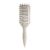 Curl Defining Brush for Curly Hair, Vented Detangling Hair Brush for Wet and Dry Styling, Curved Brush for Shaping and Smoothing Curl Clumps, Lightweight Hair Brush （Beige）