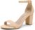 DREAM PAIRS Women’s Chunk Low Heel Pump Sandals