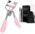 Eyelash Curler with Comb Fit All Eye Shape Curved Eyelash Curlers,Natural and Long Lasting Lash Curler for Women Make Up Gift(Pink)