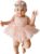 Infant Baby Girl Summer Fly Sleeve Romper Dress Tulle Lace Tutu Onesie One Piece Princess Outfits