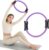 JKSHMYT Pilates Ring Fitness Circle for Women, Pilates Equipment – 14.5″ Home Magic Exercise Workout, Better me Pilates Essentials Starter Set for Beginners Toning Shape Full Body