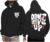 Graphic Streetwear Hoodies For Men Vintage Hoodie Inspirational Sweatshirts Positive Letter Print Cotton Pullover