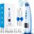 Blackhead Remover Pore Vacuum, Blackhead Vacuum, Facial Pore Cleaner with 5 Adjustable Suction Levels, 5 Probes, USB Rechargeable Pore Cleaner,