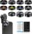 MIAO LAB 11 in 1 Phone Camera Lens Kit – Wide Angle Lens & Macro Lens+Fisheye Lens/ND32/kaleidoscope/CPL/Color Lens Compatible with iPhone Samsung Sony and Most of Smartphone