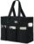 Becokan Large Tote Bag for Women Waterproof with 12 Pockets Top Zipper Closure Utility Teacher Nurse Bags for Work School