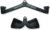 MARSAFIT Home Gym Fitness Rowing T-bar V-bar Pulley Cable Machine Attachment, Bicep Curl Tricep LAT pulldown Bar Back Strength Training Handle Grips LAT Pull Down Bar for Seat Row Workout