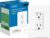 Tapo Smart Plug, Wi-Fi in-Wall Outlet, Matter Compatible, Energy Monitoring, 15A/1800W Max, Works with Alexa, Apple Home, Google Home, SmartThings, Voice/Remote Control, ETL Certified – Tapo P210M
