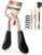 Kaasage Eyelash Curler for Lift and Curl, Professional Stainless Steel Makeup Eyelash Tool with Ergonomic Handle & 6 Replacement Pads for Long-Lasting Results