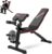 Weight Bench Press, Strength Training Adjustable Workout Benches for Full Body, Gym Benches for Incline Decline Exercise