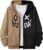 RoseSeek Men’s Zip Up Hoodies Graphic Long Sleeve Pullover Hoodies Sweatshirt Western Streetwear Hoodies