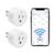 EIGHTREE Smart Plug 5GHz& 2.4GHz, 15A WiFi Smart Outlet Compatible with Alexa & Google Home, Smart Home WiFi Plug with Remote Control, Timer Outlet with Schedule, 4 Packs