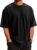 Runcati Mens Casual T-Shirts Short Sleeve Lightweight Oversized Summer Cotton Tee Beach Crew Neck Tops