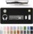 YSAGi Leather Desk Protector, Office Mat, Large Mouse Mat, Non-Slip PU Leather Blotter, Laptop Desk Mat, Waterproof Writing Pad for Office and Home (Black, 31.5″ x 15.8″)
