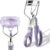Eyelash Curler w/3 Replacement Pads (Soft/Medium/Firm) – Professional Lash Curler for Natural, Fake, Curly or Straight Lashes, Includes Protective Cover