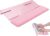 Laborio Computer Keyboard Wrist Rest Stand for Desktop, Keyboard Holder for Easy Typing with Wrist Pad for Office Desk, Home, School (Pink)