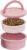KindTail Dog Travel Bowls – Set of 2 Portable Pet Food & Water Dishes with Lid & Handle – Each Nesting Container Includes a Non-Slip Silicone Base – Microwave & Dishwasher Safe – BPA & Toxin-Free