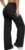 OQQ Yoga Pants Women High Waist Stretch Casual Soft Straight Leg Bottoms