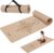 HAHE Yoga Mat Thick (8MM,1/3″), Eco-Friendly POE Non Slip Yoga Mat, High Rebound & Shock Absorption, Anti-Tear & Sweat-Resistant for Yoga, Fitness, Home, Workouts, Large Pilates Mats 72″x24″ with Carrying Strap