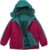 Girls Waterproof Winter Snow Coat, Kids Ski Snow Jacket for Girls, Warm Fleece Lined Winter Jacket with Hood