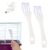 4PCS Bird Cage Cleaner Brush with Long Handle & Shovel, Durable Easy Birds Poop off Remover Tool, Small Animal Pet Cage Parrot Droppings Remover Brushes Bath Perches Cleaning Accessories