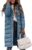 Womens Winter Long Puffer Coat Thicken Ladies Quilted Jacket Puffy Padded Zip Hood Parka Side Zipper Trendy 2026